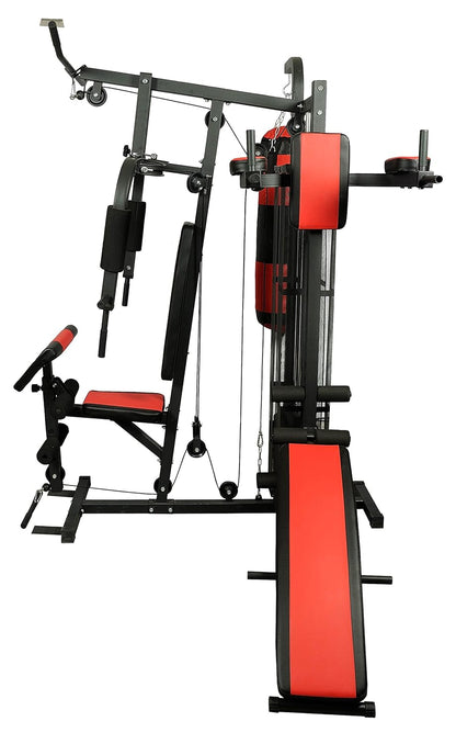 HG-03 Professional Home Gym Station with Steel Frame Full Cover At Back , Home Gym Machine