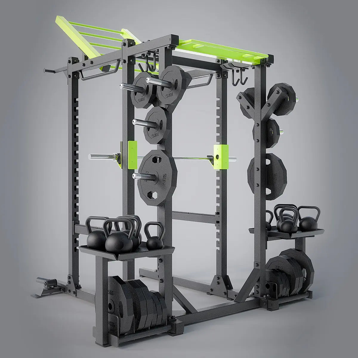 Gamma Fitness Multi Commercial Multi Power Rack Combo CPR-80 For Comme