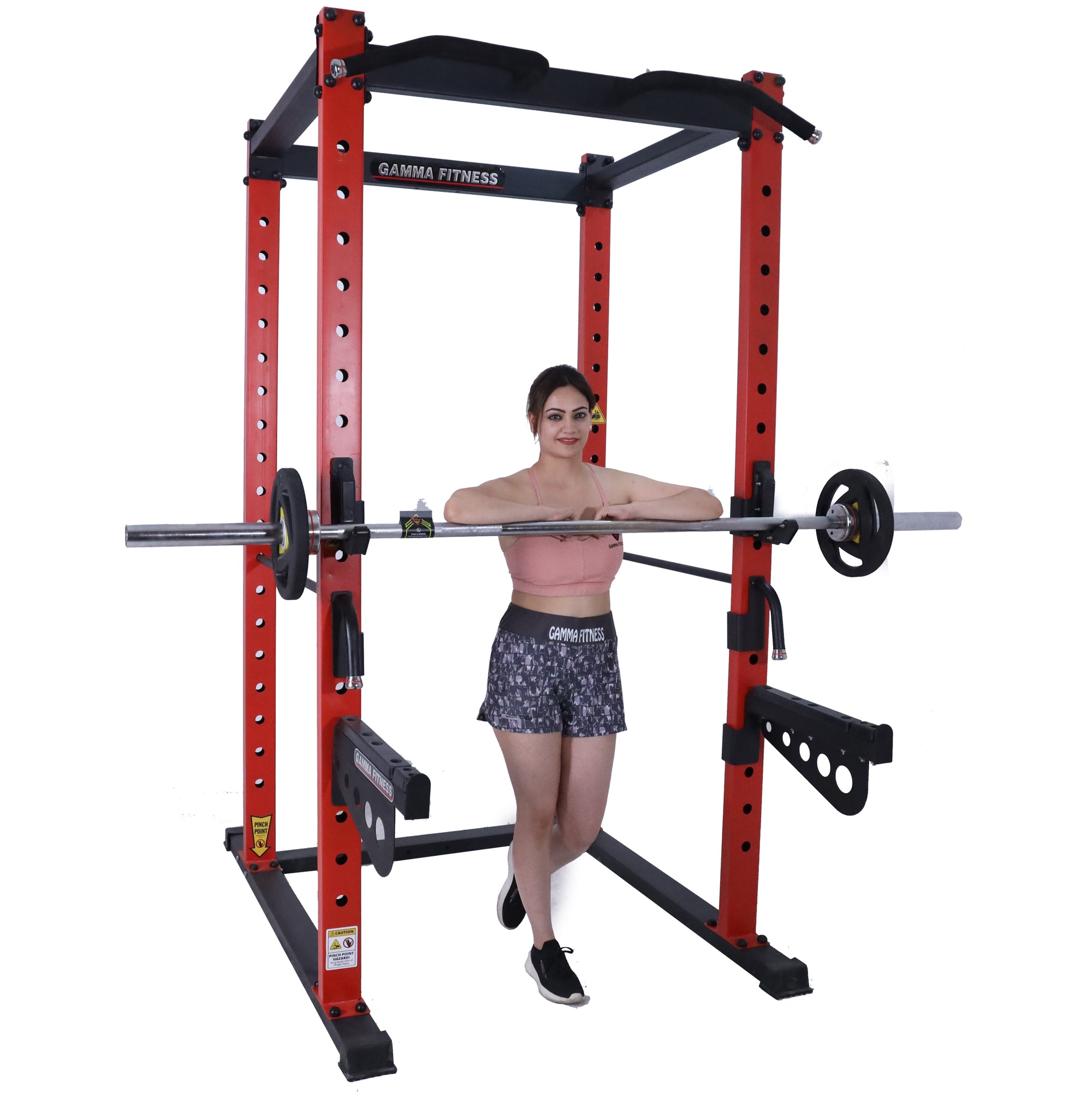 Power Squat Rack PR-54 Lx Commercial Made With Latest Laser Cut Technology For Commercial Gym or Home Gym Setup