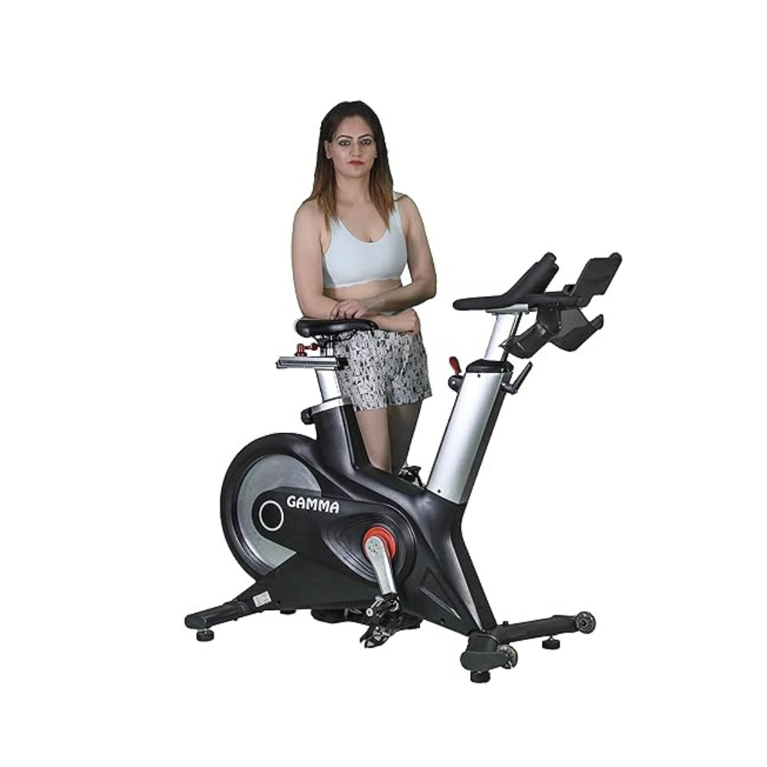 GAMMA FITNESS Comercial Spin Bike SB-299|For Commercial Use| Heavy Duty Spin Bike|