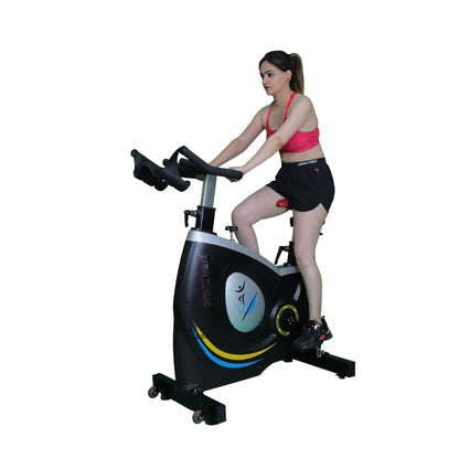 Gamma Fitness Heavy Commercial Spin Bike SB-923 Beast | Flywheel 36 Kg | For Heavy Commercial Purpose | 200 kg User Weight Capacity 