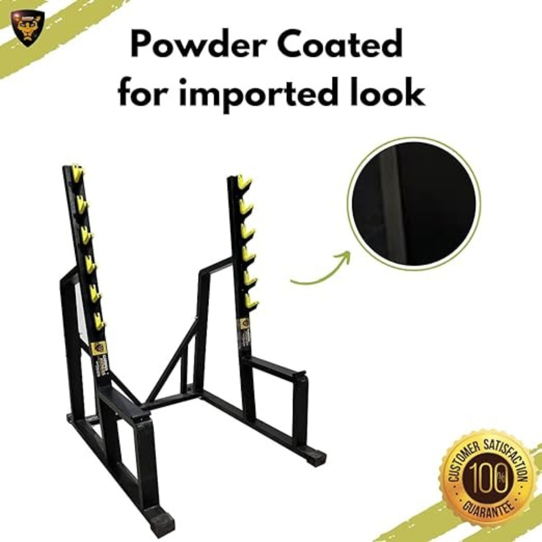 Gamma Fitness Commercial Power Squat Rack SR-36 for Heavy Duty Workout