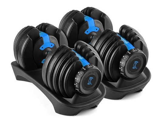 Gamma Fitness Adjustable Dumbbells Pair | 2Kgs - 20Kgs |