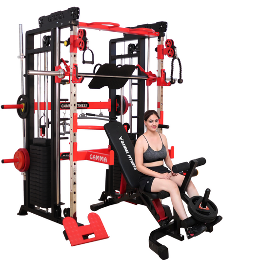 Functional Trainer with Smith Machine FTS-101  With Bench ( Combo )