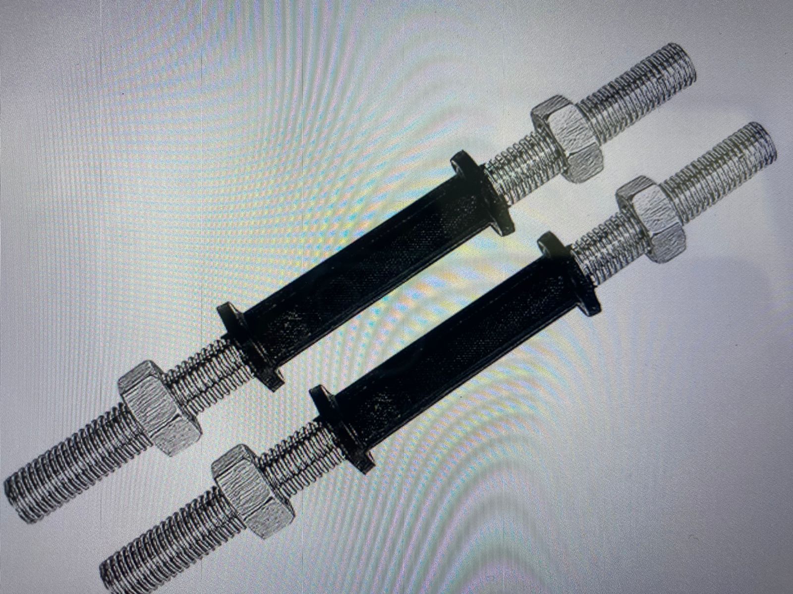 Olympic Dumbbell Handle Pair - Happy Fitness Kenya Olympic dumbbell handle