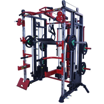Functional Trainer With Smith Machine & Pec Fly Rear Delt (Best Seller) For Commercial Gym or Home Gym  FTS-306 Metal stack