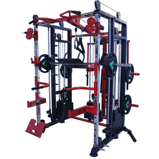 Functional Trainer With Smith Machine & Pec Fly Rear Delt (Best Seller) For Commercial Gym or Home Gym  FTS-306 Metal stack