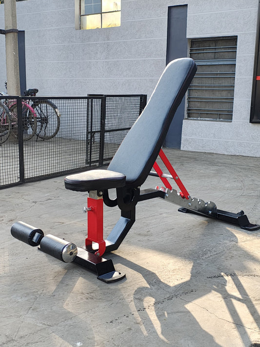 Heavy Duty Multi Adjustable Bench With User Weight Capacity 500 Kgs | MB-970 | Bench Weight 40 Kgs For Commercial or Home Gym Heavy Workout