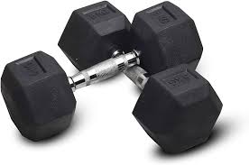 Gamma Fitness Dumbbell Sets - 5/10/15/20/25 Kg Dumbbells Pair Hand Weights Set of 2