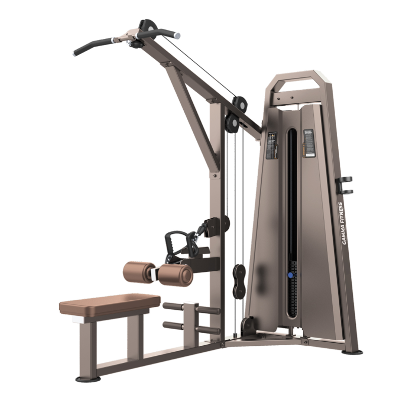 GAMMA FITNESS LAT PULLDOWN + ROW GALAXY GR-900