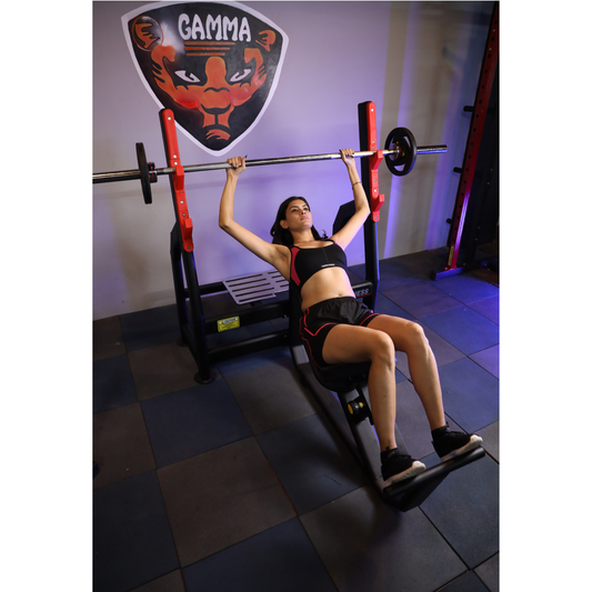 Gamma Fitness Olympic Incline Bench | Delta Series | GF-921