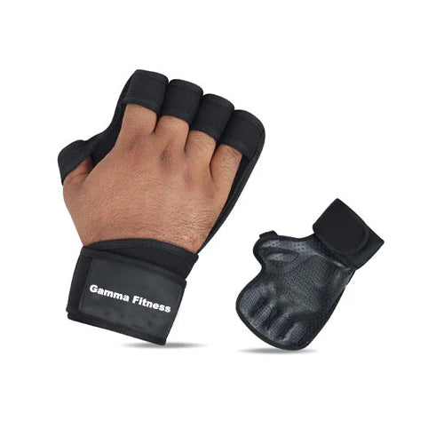 Gamma Fitness 4 Finger with Thumb Gloves Weight Lifting Gym Gloves