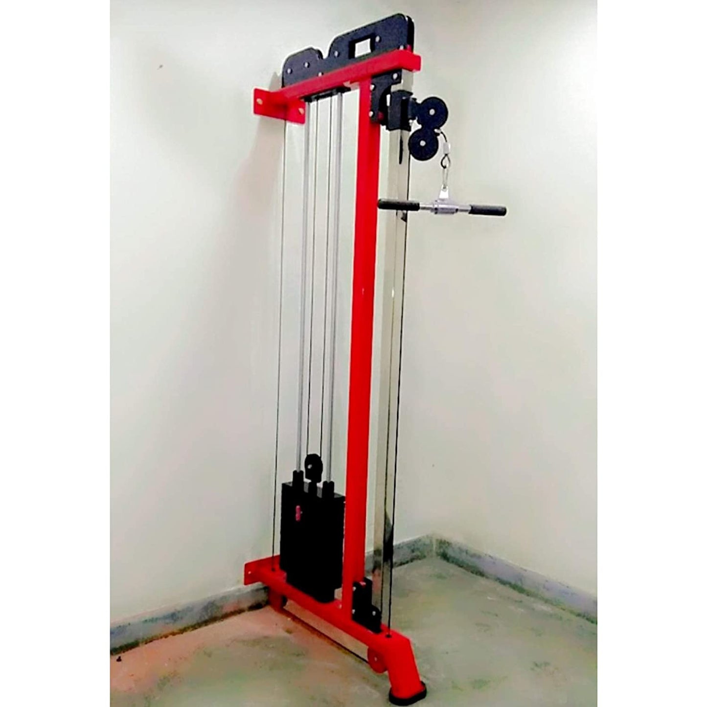 Wall Mounted Half Cable Crossover / Lats Pull Down