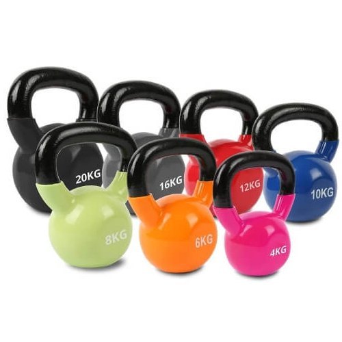 Vinyl Coated Kettlebell (2 Kg - 32 Kg)