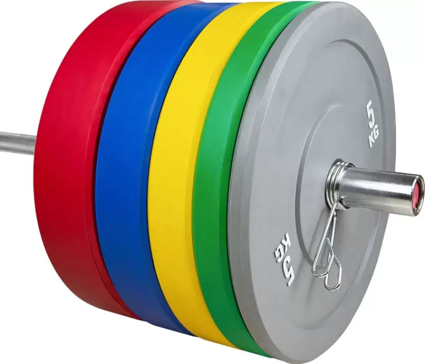 Olympic Bumper Weight Plates For Power Lifting (2.5 Kg - 25 Kg)