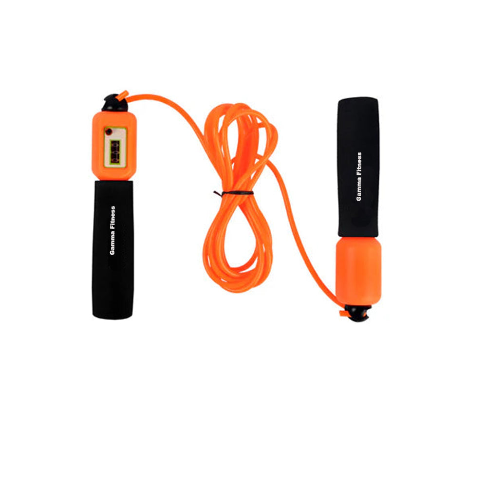 Gamma Fitness Digital Speed Skipping Rope