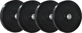 Gamma Fitness Rubber Weight Plates