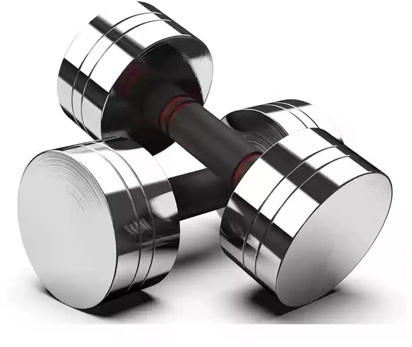 Steel Dumbbells ( Fixed weight )