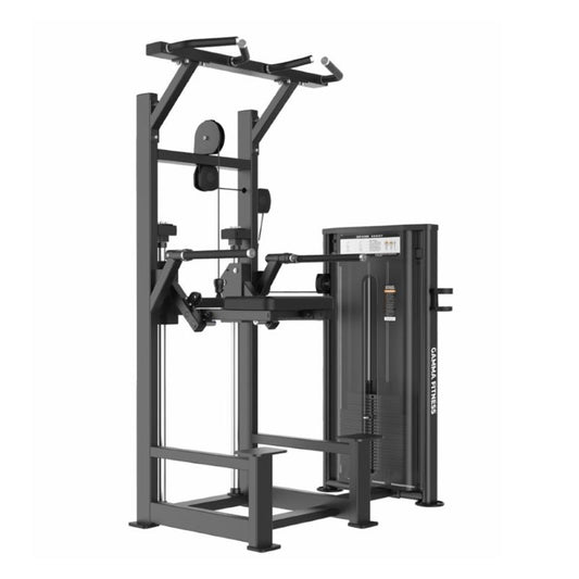 Gamma Fitness Techno Series Weight Assisted Chin + Dip TCD-01