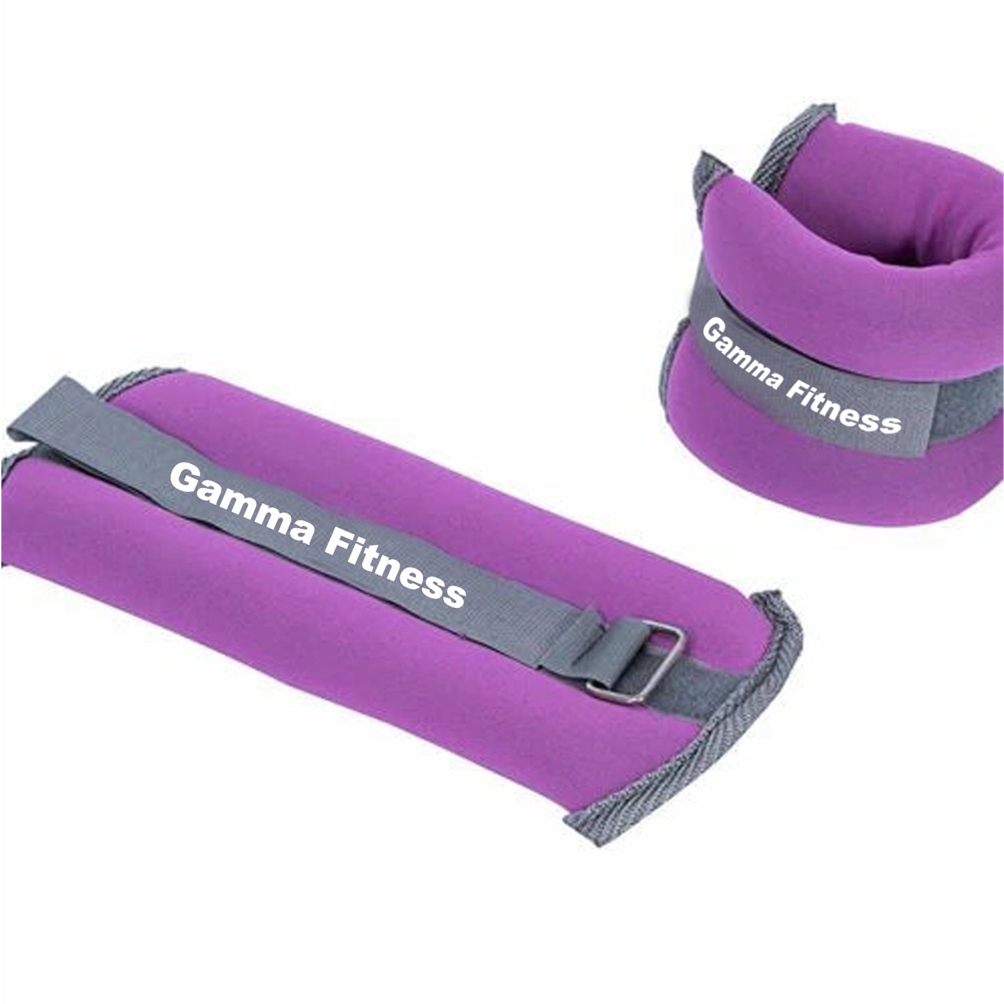 Gamma Fitness Neoprene Ankle/Wrist Weights for Toning and Building Strength